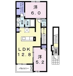 ルーベル春日Ｈの物件間取画像